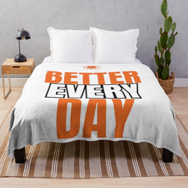 Item preview, Better Every Day Motivational Typography Design designed and sold by Hayir Design.