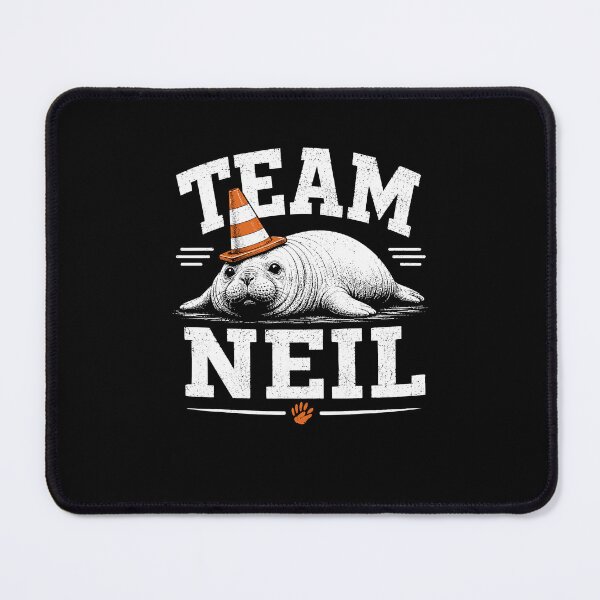 Item preview, Team Neil Funny Seal Meme Australian Wildlife Vintage designed and sold by ajifujpost.