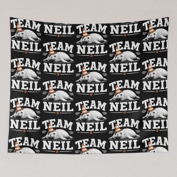 Item preview, Team Neil Funny Seal Meme Australian Wildlife Vintage designed and sold by ajifujpost.