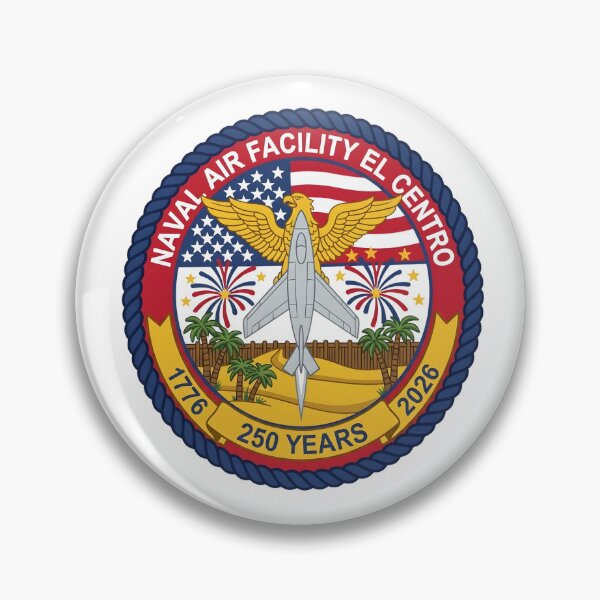 Item preview, Naval Air Facility El Centro US Semiquincentennial Anniversary Patch designed and sold by CharlieDesings.