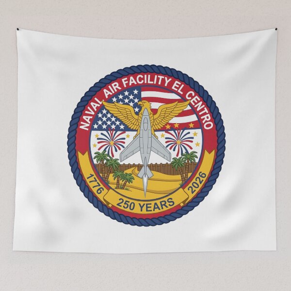 Item preview, Naval Air Facility El Centro US Semiquincentennial Anniversary Patch designed and sold by CharlieDesings.