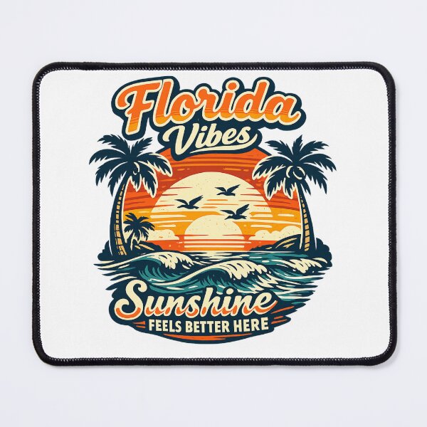 Item preview, Sunshine Feels Better Here Florida Vibes designed and sold by DPBTees70.