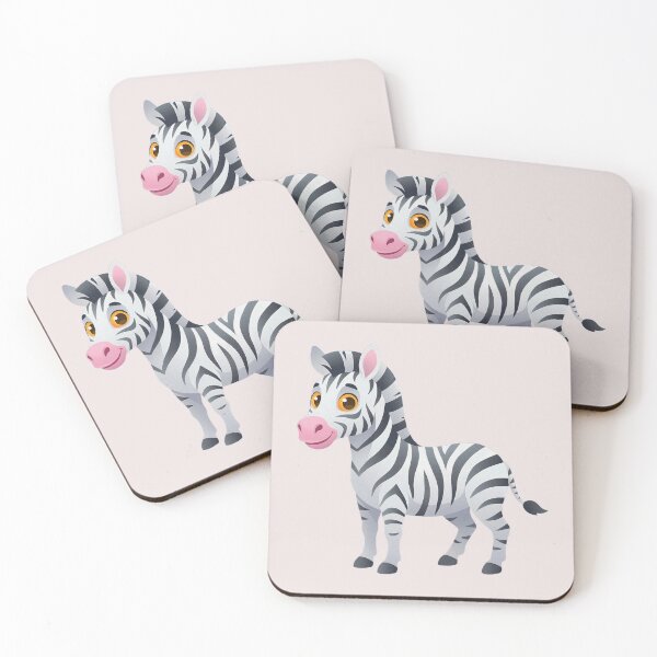 Item preview, Cute Cartoon Baby Zebra Adorable Safari Animal Art designed and sold by SolutionsArt.