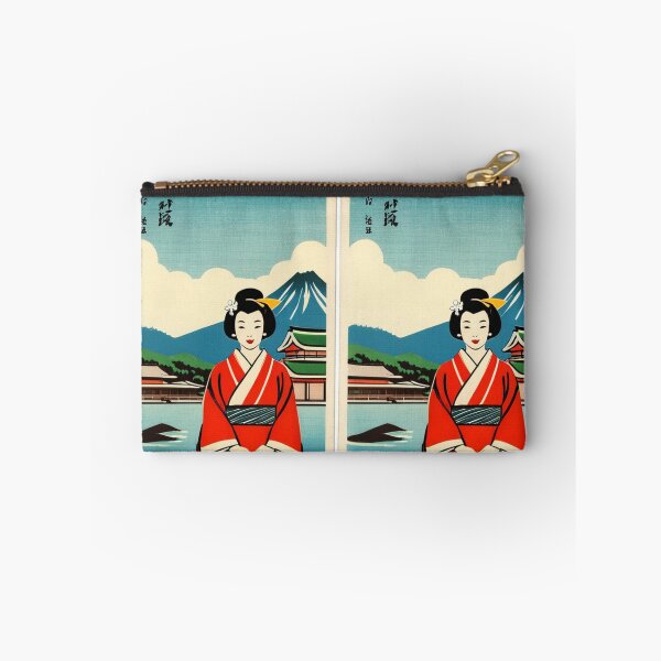 Item preview, Art - Traditional Japanese Print, Life Scene and Mount Fuji designed and sold by Beat-It.