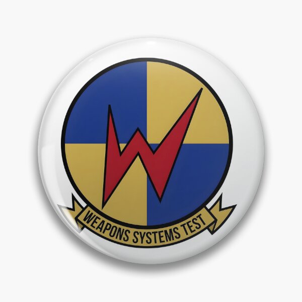Item preview, Weapons Systems Test Squadron Shield Emblem designed and sold by CharlieDesings.