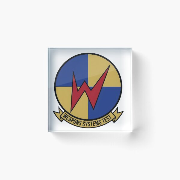 Item preview, Weapons Systems Test Squadron Shield Emblem designed and sold by CharlieDesings.