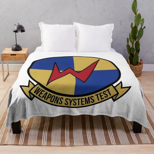Item preview, Weapons Systems Test Squadron Shield Emblem designed and sold by CharlieDesings.