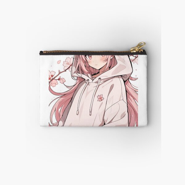 Item preview, Cherry Blossom Anime Girl Illustration designed and sold by AnimDream .