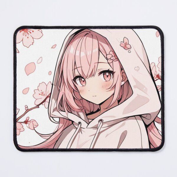 Item preview, Cherry Blossom Anime Girl Illustration designed and sold by AnimDream .