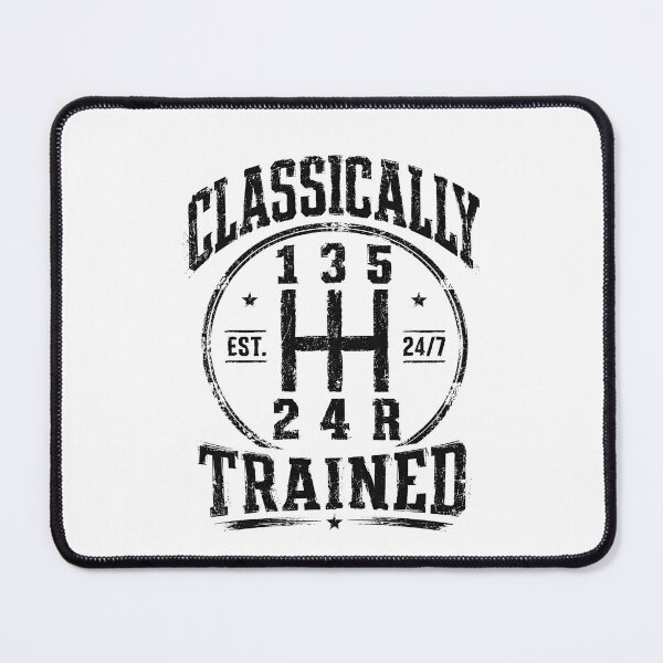Item preview, Classically Trained Manual Transmission Car Enthusiast Driver designed and sold by SkeletonsDanger.