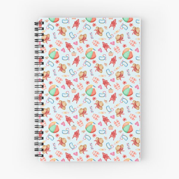Item preview, Retro Watercolor Summer Beach Vacation Pattern designed and sold by Chromaovo.