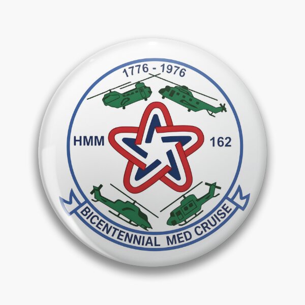Item preview, HMM-162 1976 Bicentennial Mediterranean Cruise Patch designed and sold by CharlieDesings.
