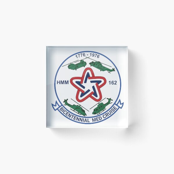 Item preview, HMM-162 1976 Bicentennial Mediterranean Cruise Patch designed and sold by CharlieDesings.