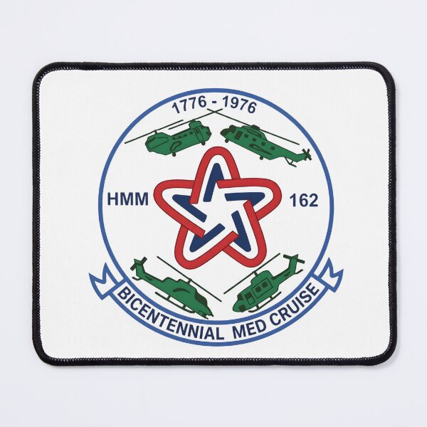 Item preview, HMM-162 1976 Bicentennial Mediterranean Cruise Patch designed and sold by CharlieDesings.