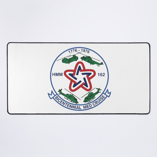 Item preview, HMM-162 1976 Bicentennial Mediterranean Cruise Patch designed and sold by CharlieDesings.