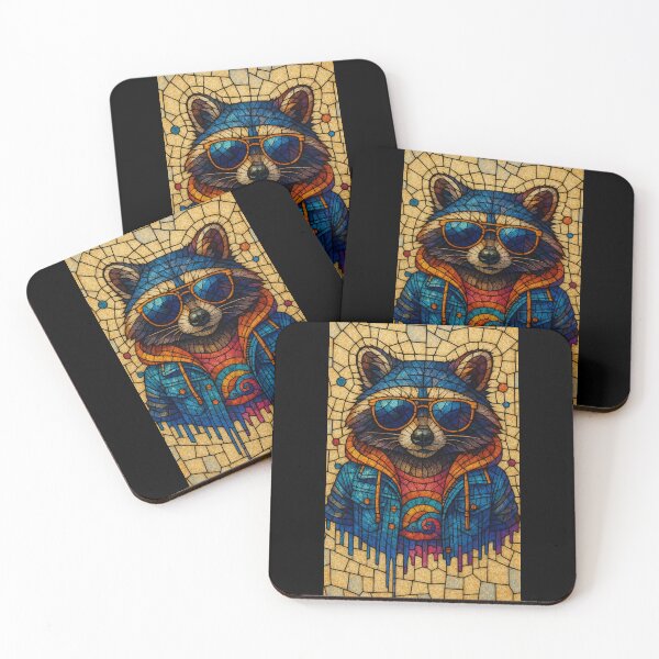 Item preview, Urban Raccoon In Style designed and sold by MyCozyCorner24.