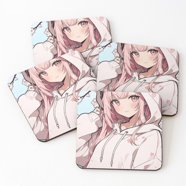 Item preview, Pastel Anime Hoodie Girl designed and sold by AnimDream .