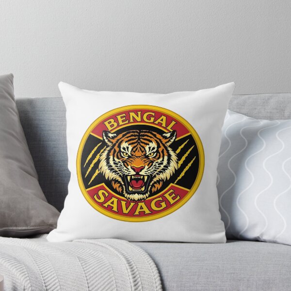 Item preview, Bengal Savage Tiger Mascot Emblem designed and sold by CharlieDesings.