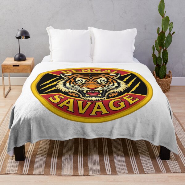 Item preview, Bengal Savage Tiger Mascot Emblem designed and sold by CharlieDesings.