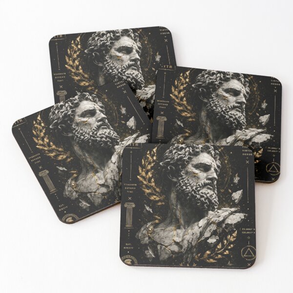Item preview, Eternal Legend Greek God Bust Strength Streetwear Design designed and sold by RandomArtsByJo.