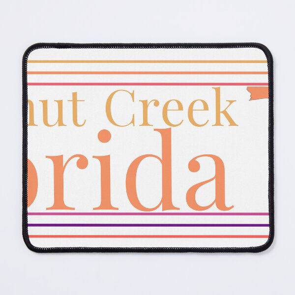 Item preview, Coconut Creek Florida City Marked On Map designed and sold by TheIconSmith.