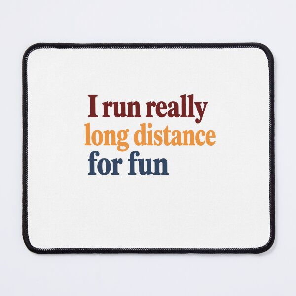 Item preview, I Run Really Long Distance For Fun Marathon Runner Endurance Athlete designed and sold by SkeletonsDanger.