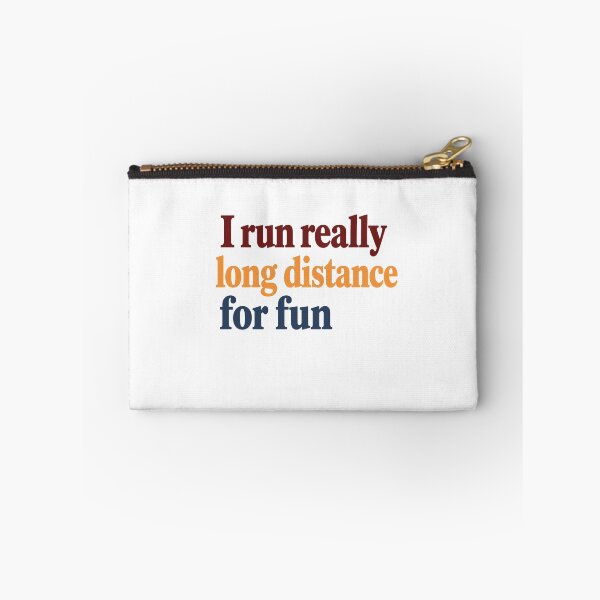 Item preview, I Run Really Long Distance For Fun Marathon Runner Endurance Athlete designed and sold by SkeletonsDanger.