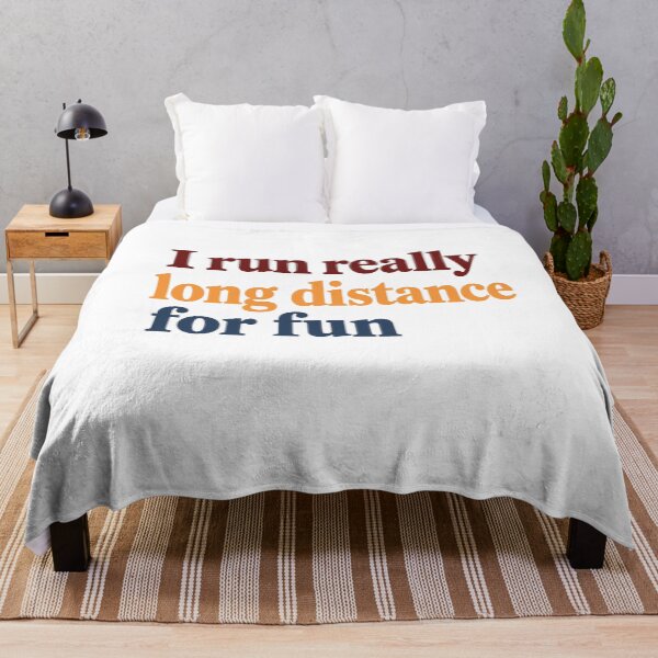 Item preview, I Run Really Long Distance For Fun Marathon Runner Endurance Athlete designed and sold by SkeletonsDanger.