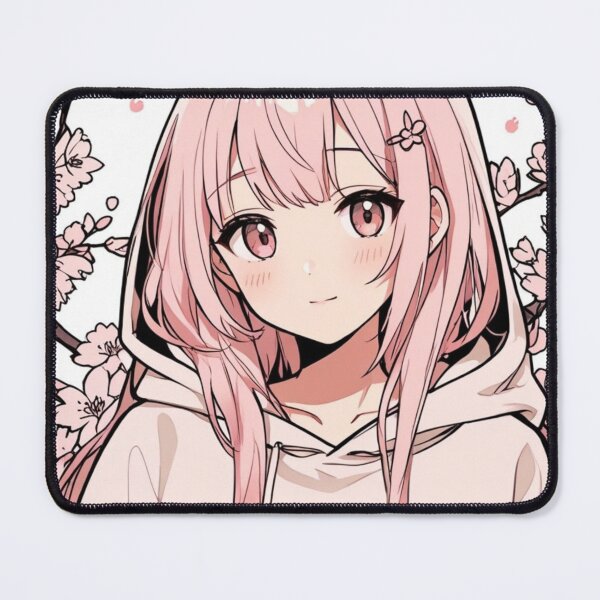 Item preview, Kawaii Sakura Girl Pink Anime Art designed and sold by AnimDream .