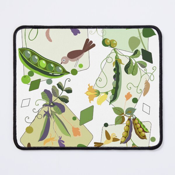 Item preview, First Pick Sweet Pea Kitchen Garden Geometric Pattern designed and sold by Vibria Pattern Studio.