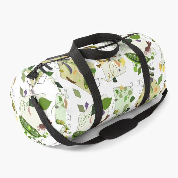 Item preview, First Pick Sweet Pea Kitchen Garden Geometric Pattern designed and sold by Vibria Pattern Studio.