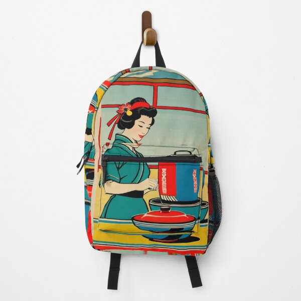 Item preview, Art - Woman in Kimono, 1950s Retro-Futuristic Illustration designed and sold by Beat-It.
