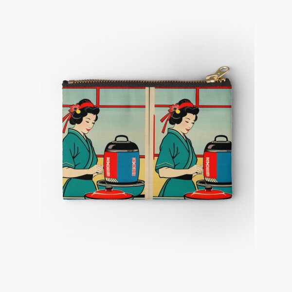 Item preview, Art - Woman in Kimono, 1950s Retro-Futuristic Illustration designed and sold by Beat-It.