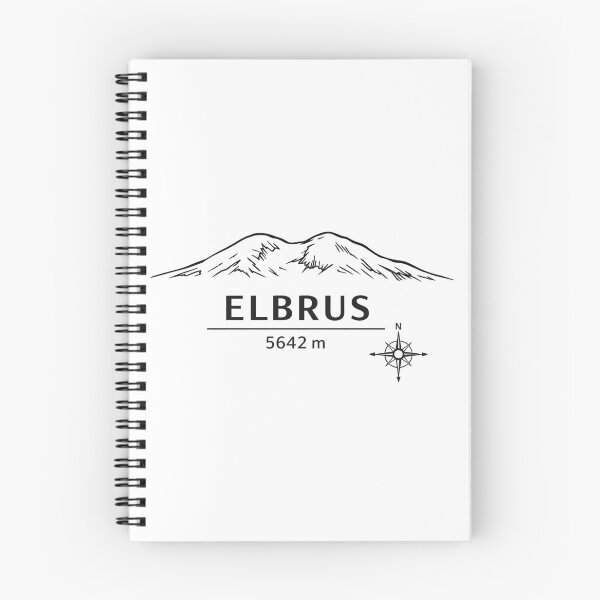 Item preview, Seven Summits Europe – Elbrus 5642 m Minimalist Line Art Design designed and sold by Gabe1983.