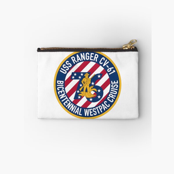 Item preview, USS Ranger CV-61 1976 Bicentennial WESTPAC Cruise Patch designed and sold by CharlieDesings.