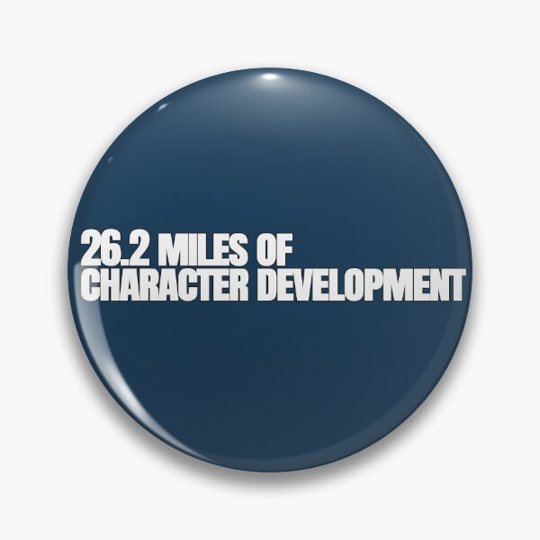 Item preview, 26.2 Miles of Character Development – Funny Marathon Quote designed and sold by hhells.