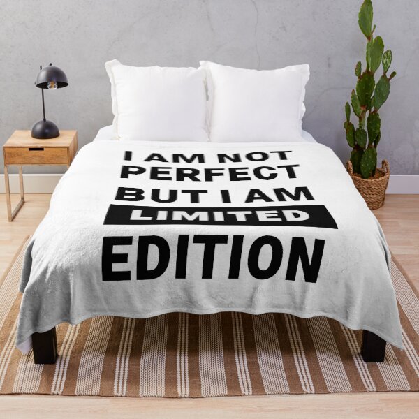 Item preview, I Am Not Perfect But I Am Limited Edition Sarcastic Quote designed and sold by A-M-G-Shop.