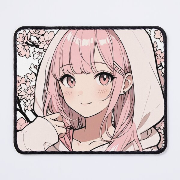 Item preview, Cute Pink Anime Blossom Girl designed and sold by AnimDream .
