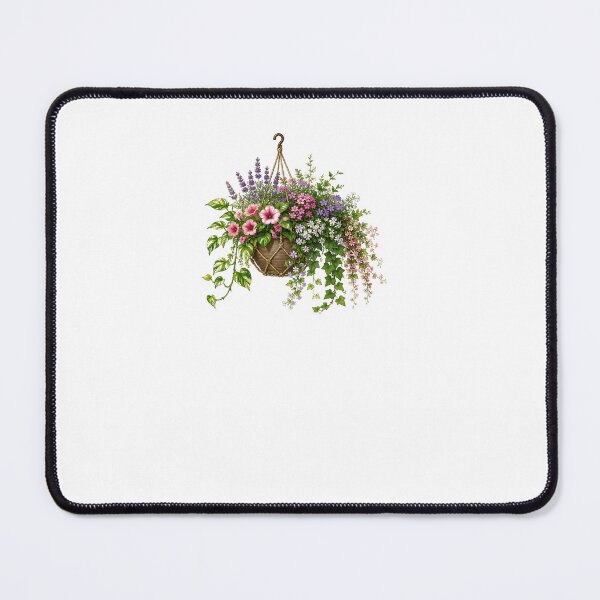 Item preview, Hanging Flower Basket Botanical Garden Lover designed and sold by SkeletonsDanger.