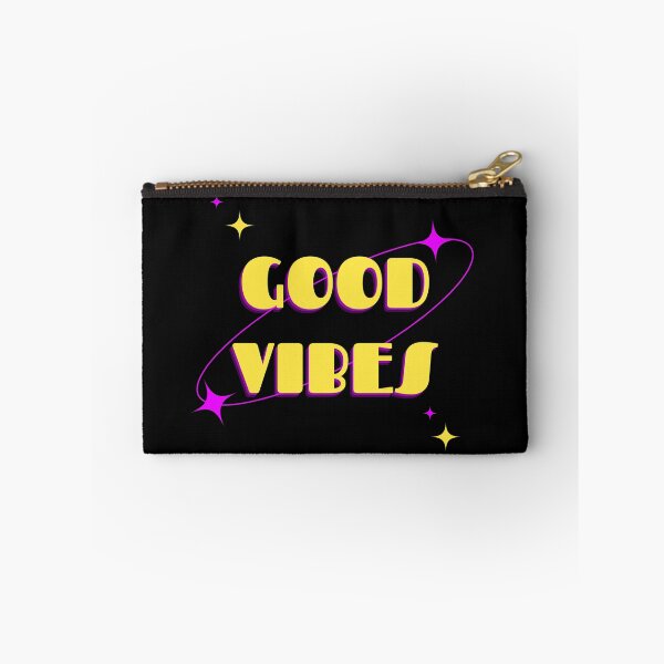 Item preview, Good Vibes Inspirational Retro Typography Design designed and sold by BlumeArt.