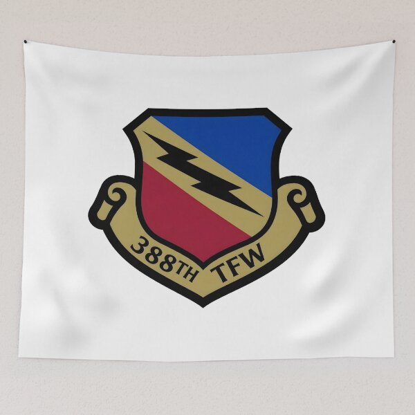 Item preview, 388th Tactical Fighter Wing Shield Emblem designed and sold by CharlieDesings.