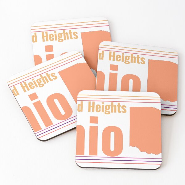 Item preview, Cleveland Heights Ohio City Marked On Map designed and sold by TheIconSmith.