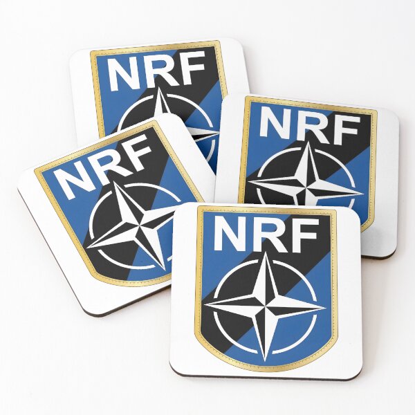 Item preview, NATO Response Force NRF Shield Emblem designed and sold by CharlieDesings.