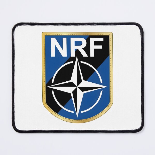 Item preview, NATO Response Force NRF Shield Emblem designed and sold by CharlieDesings.