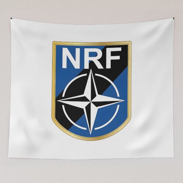Item preview, NATO Response Force NRF Shield Emblem designed and sold by CharlieDesings.