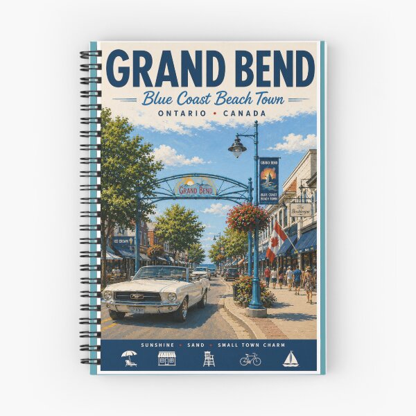Item preview, Grand Bend Beach Town – Ontario, Canada designed and sold by greatlakesimage.