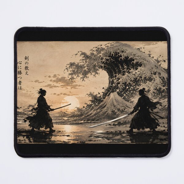 Item preview, Duel At Ganryujima Musashi Kojiro Ukiyo-e Art designed and sold by MouradStudio.