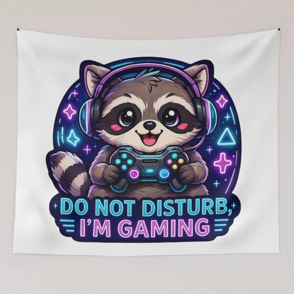Item preview, Raccoon Gamer designed and sold by RS-Wave.