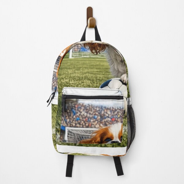 Item preview, Blenheim Cavalier Playing Football/Soccer designed and sold by SpottyRainbow.