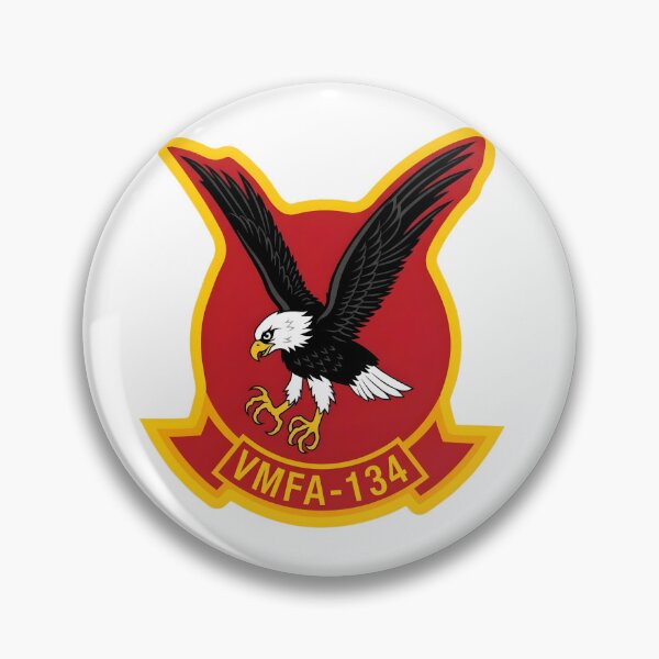 Item preview, VMFA-134 Marine Fighter Attack Squadron Insignia designed and sold by CharlieDesings.
